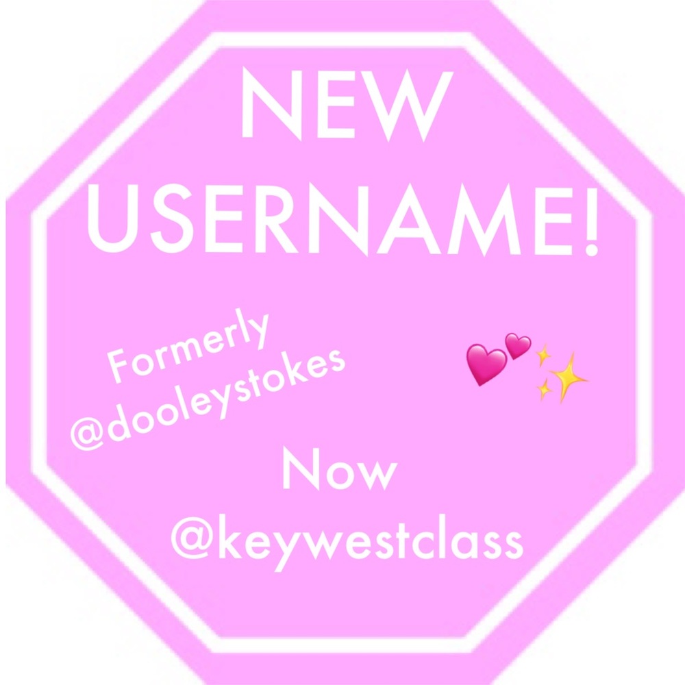 ATTN: New Username @keywestclass